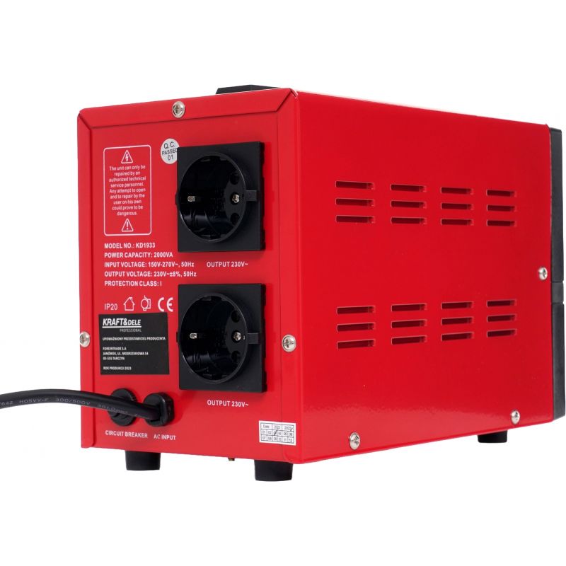 Stabilizator napięcia AVR 2000VA 230V KD1933