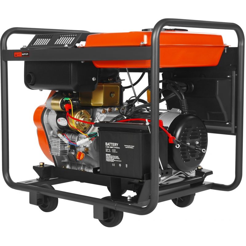 Dieselová elektrocentrála 7KW 16KM 230V/400V KD3243