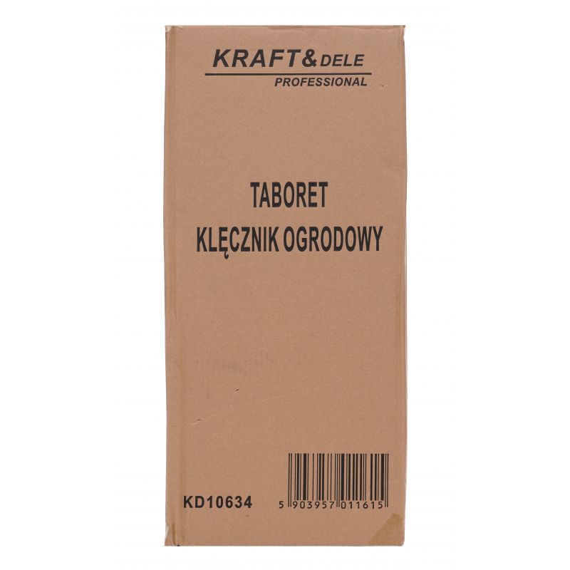 Taboret składany / siedzisko do ogrodu / klęcznik KD10634