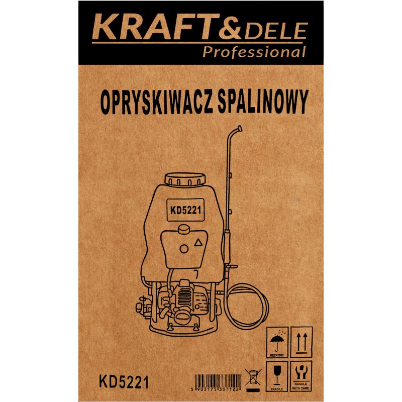 Opryskiwacz ciśnieniowy spalinowy 20L KD5221