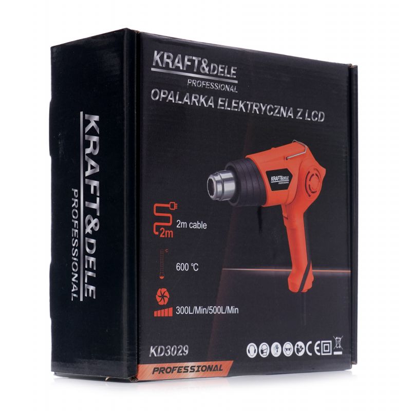 Opalarka Elektryczna z LCD 2000W KD3029