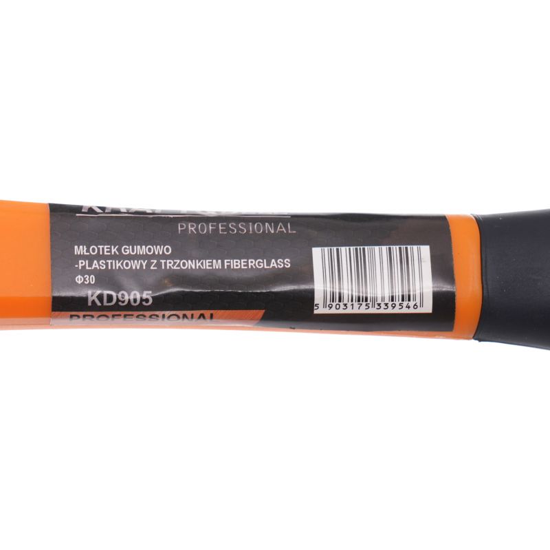 Młotek gumowo plastikowy fiberglass KD905