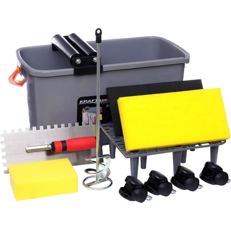 Wiadro glazurnicze 24L zestaw KD10785