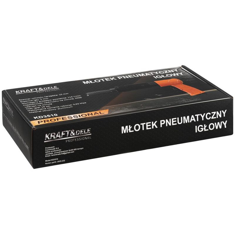 Młotek pneumatyczny igłowy KD3510