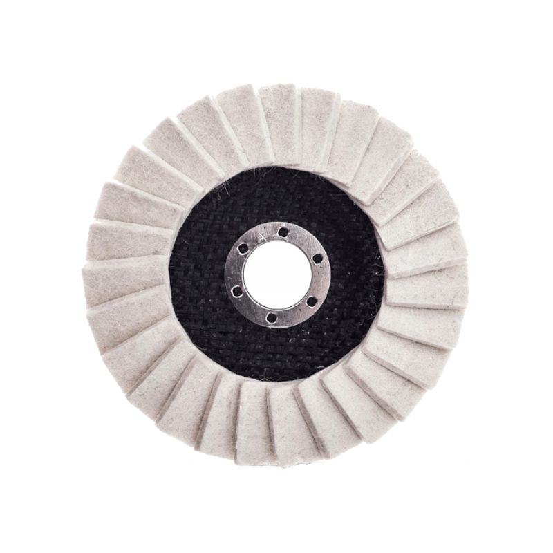 Tarcza filcowa filc do polerowania metalu 125mm KD959