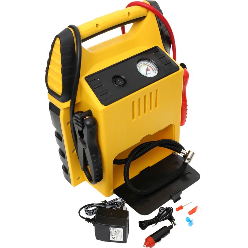 Jump starter 5W1 - urządzenie wielofunkcyjne - rozruch, kompresor, latarka KD1921