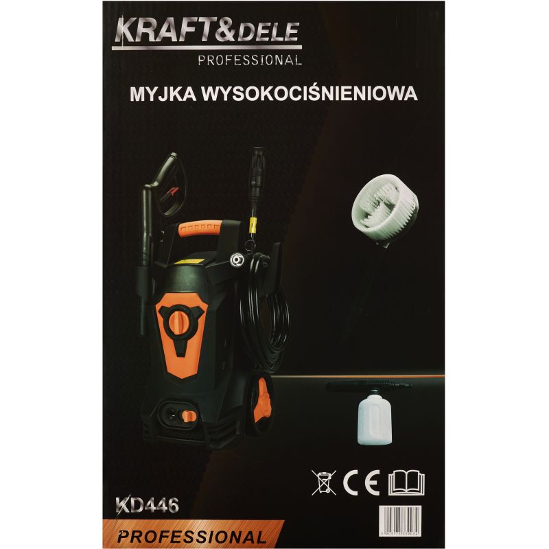 Myjka ciśnieniowa 2000W 200Bar + AKCESORIA KD446