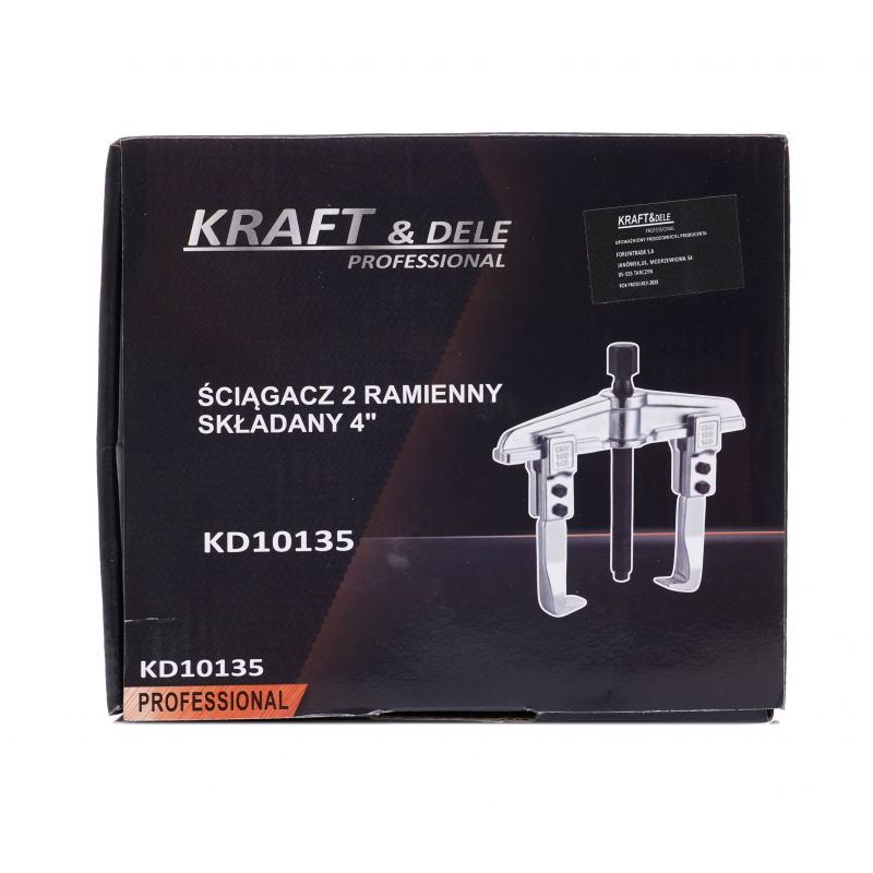 Ściągacz 2-ramienny składany 4'' KD10135