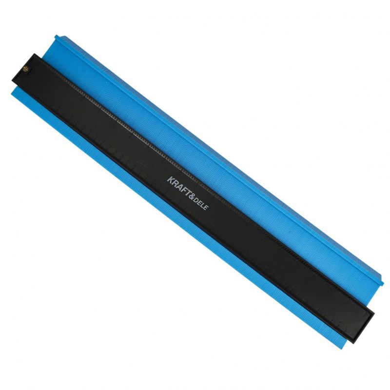 Wzornik szablon przymiar kształtów 125mm KD10387