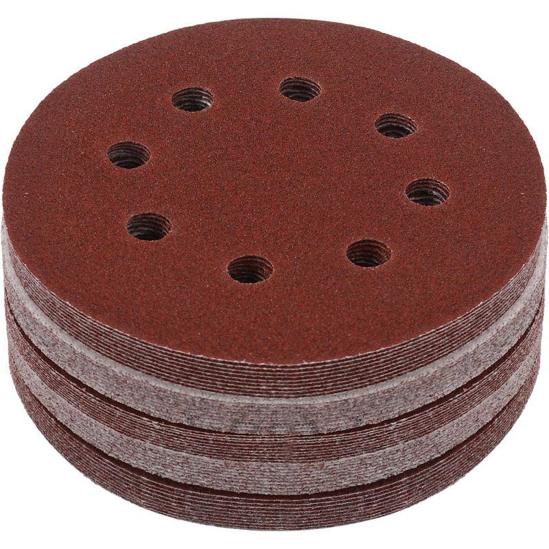 Papier ścierny 50szt. krążek 125mm na rzep KD11810