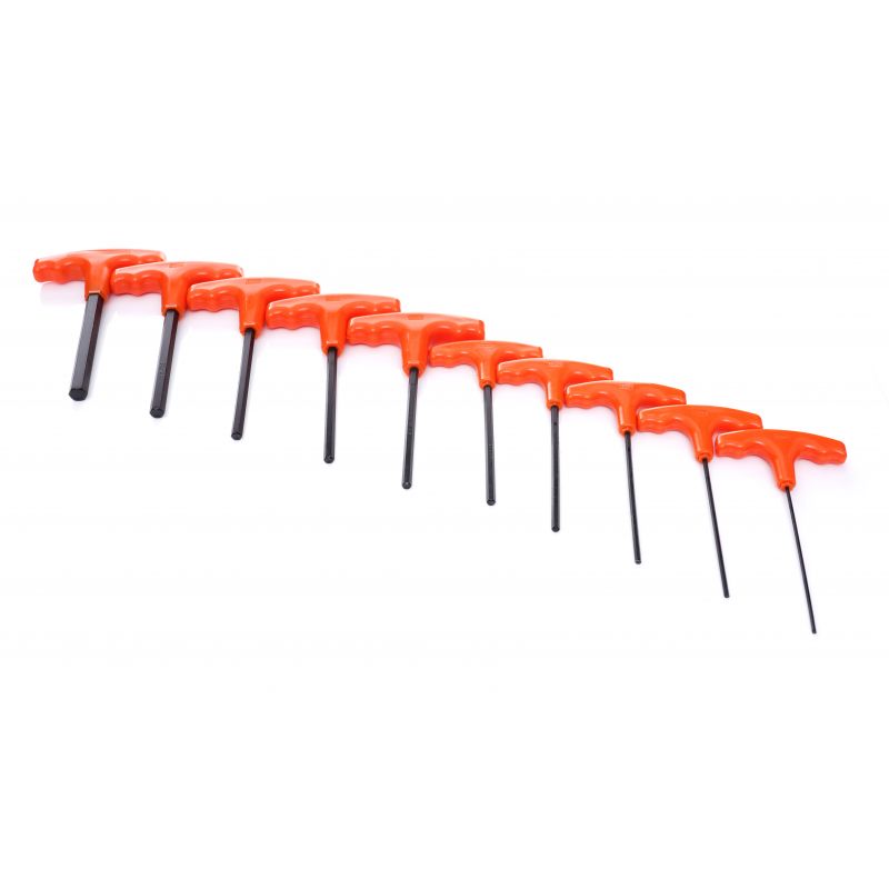 Zestaw 10 imbusów na stojaku KD10948