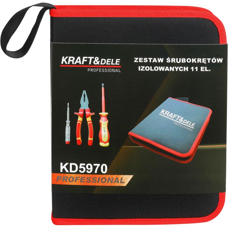 Zestaw narzędzi izolowanych 11 elementów KD5970
