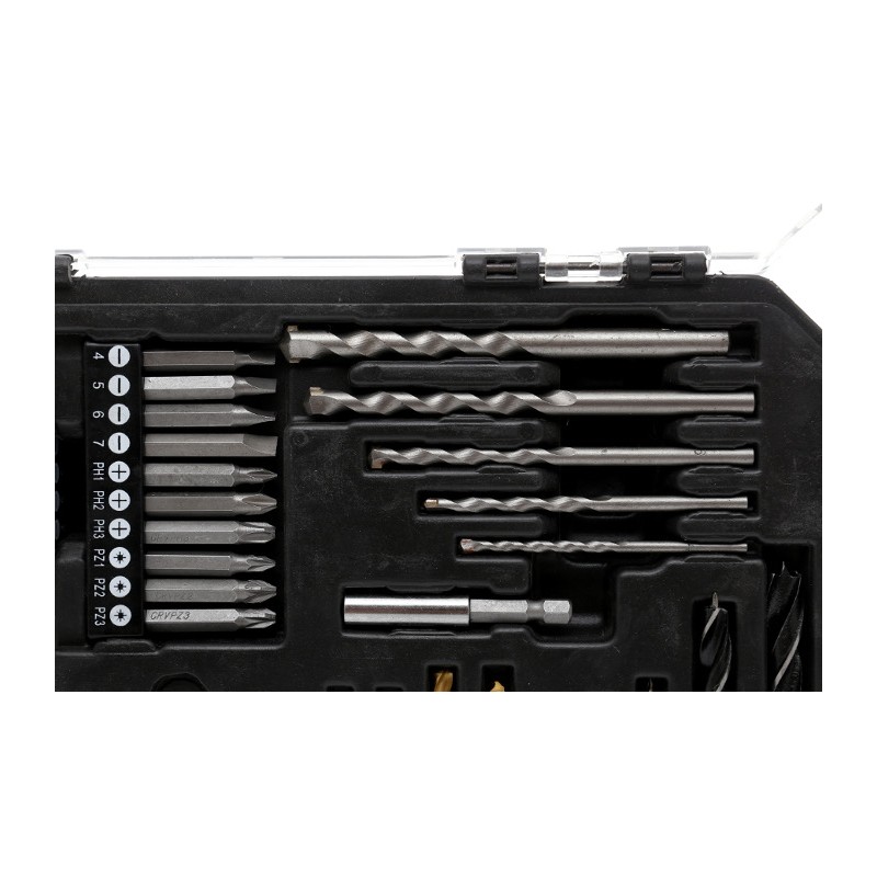 Wiertła i bity zestaw 81 szt. KD992