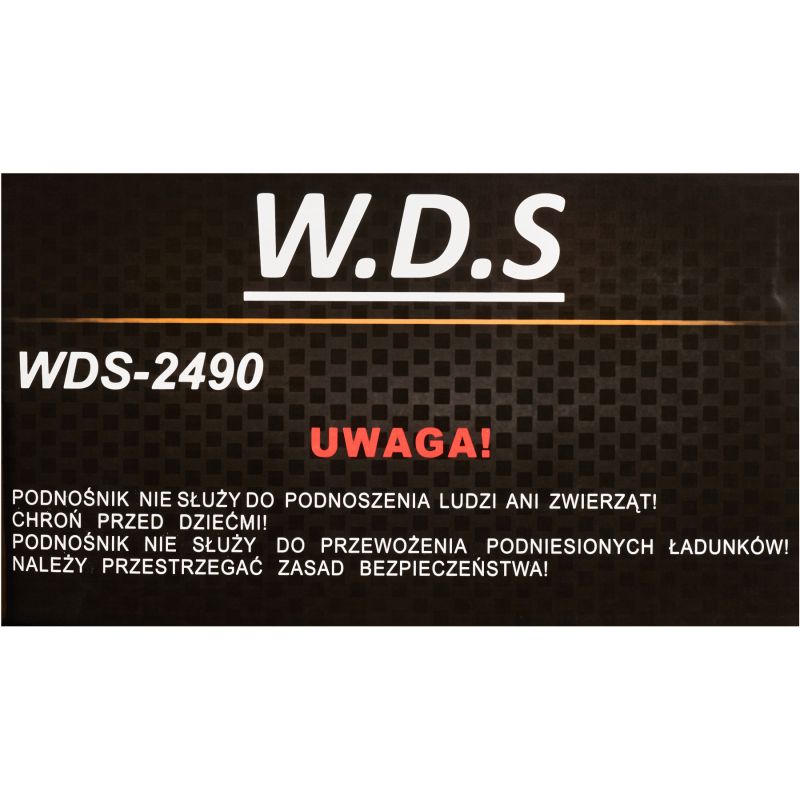 Podnośnik niskoprofilowy 2,5T WDS2490