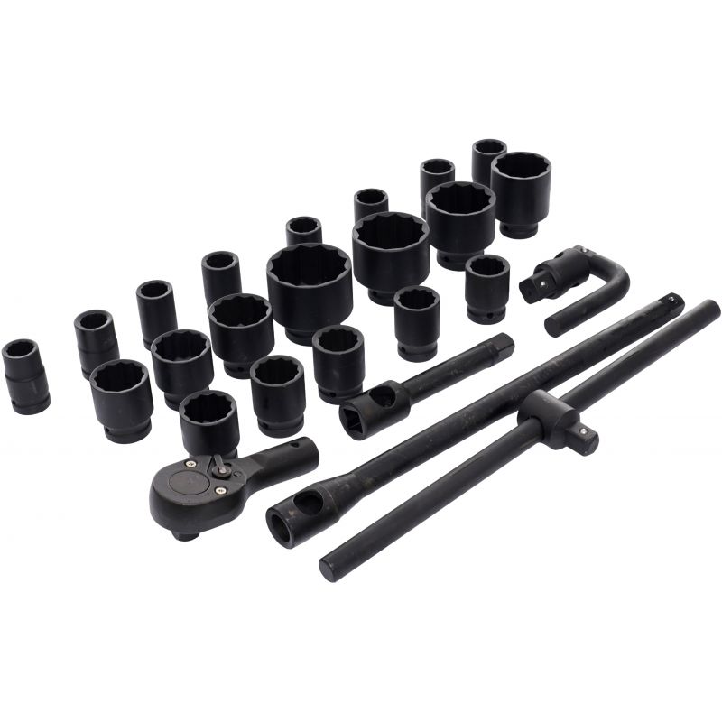 Nasadki udarowe 3/4" 12 - kątne 26 szt. KD11759