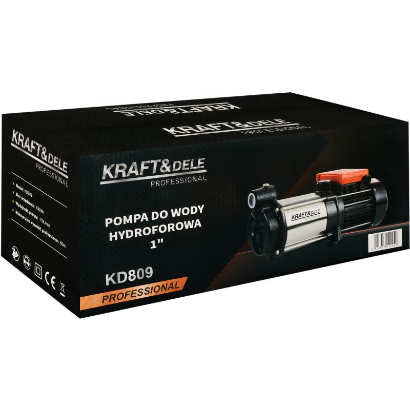 Pompa do wody hydroforowa 1" 1300W 110L/min KD809