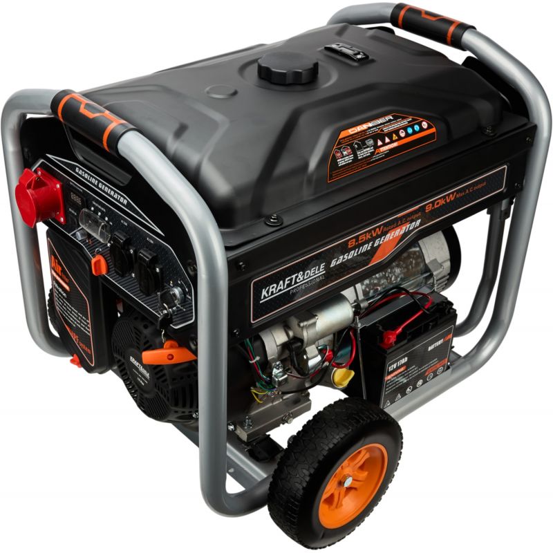 Agregat Prądotwórczy 12V 230V 400V 9kW Benzyna KD3122