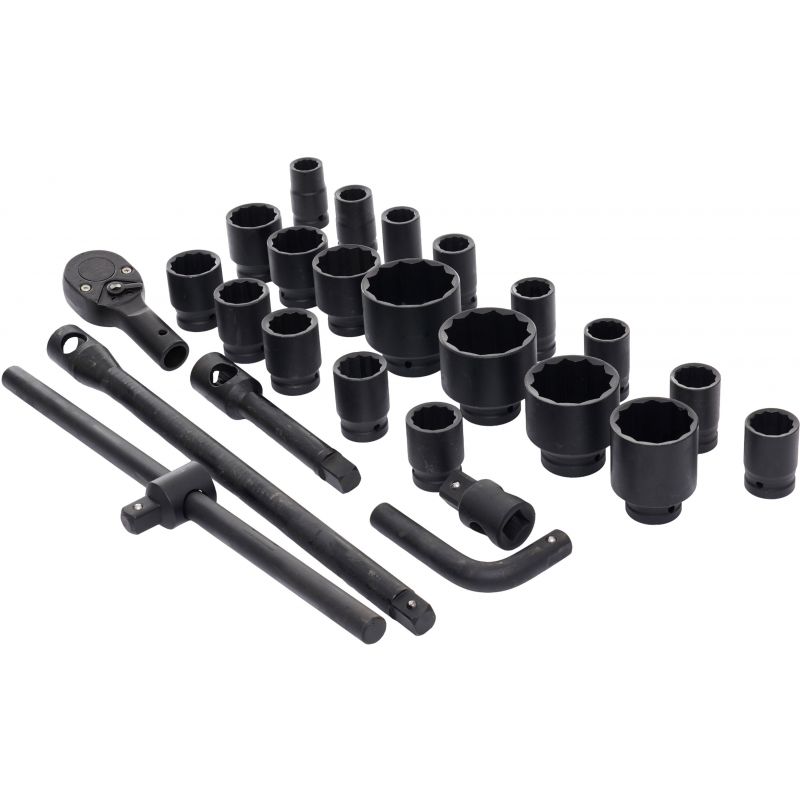 Nasadki udarowe 3/4" 12 - kątne 26 szt. KD11759