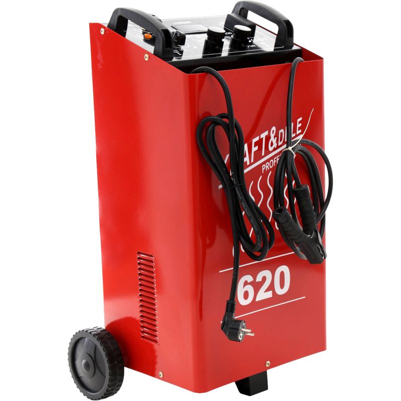 Prostownik z rozruchem LCD 250A 12/24V KD1915