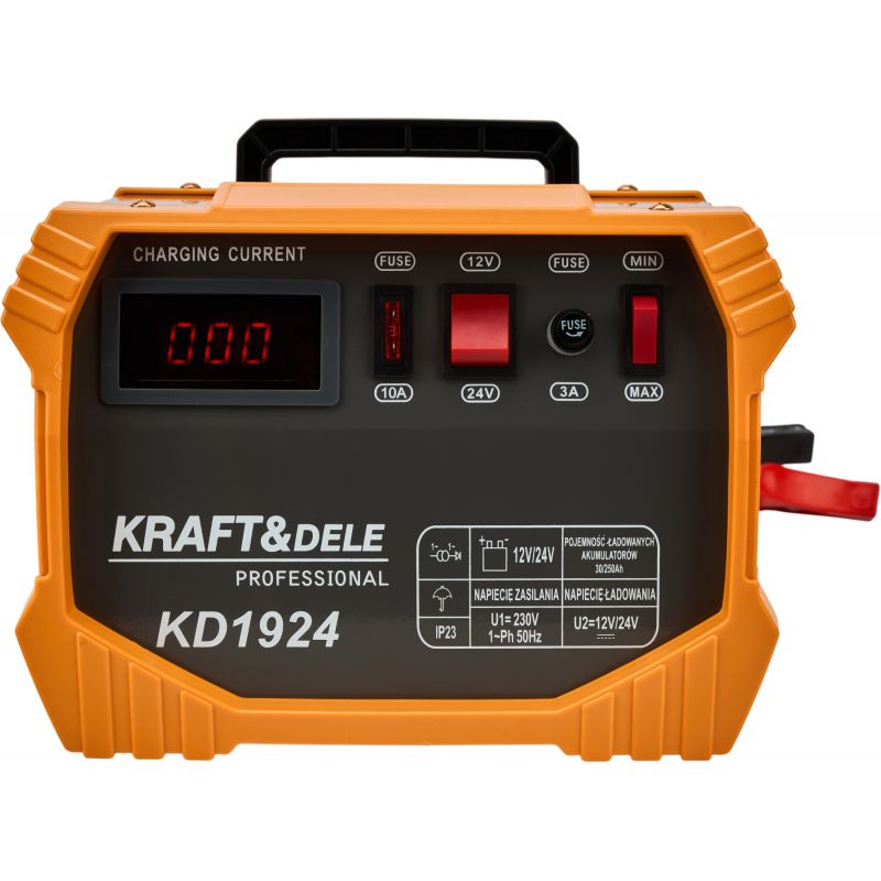 Prostownik akumulatorowy 12/24V 30/250aH KD1924