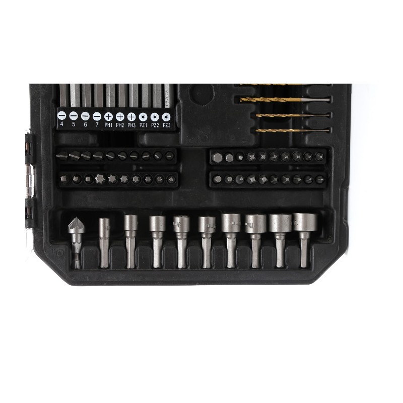 Wiertła i bity zestaw 81 szt. KD992