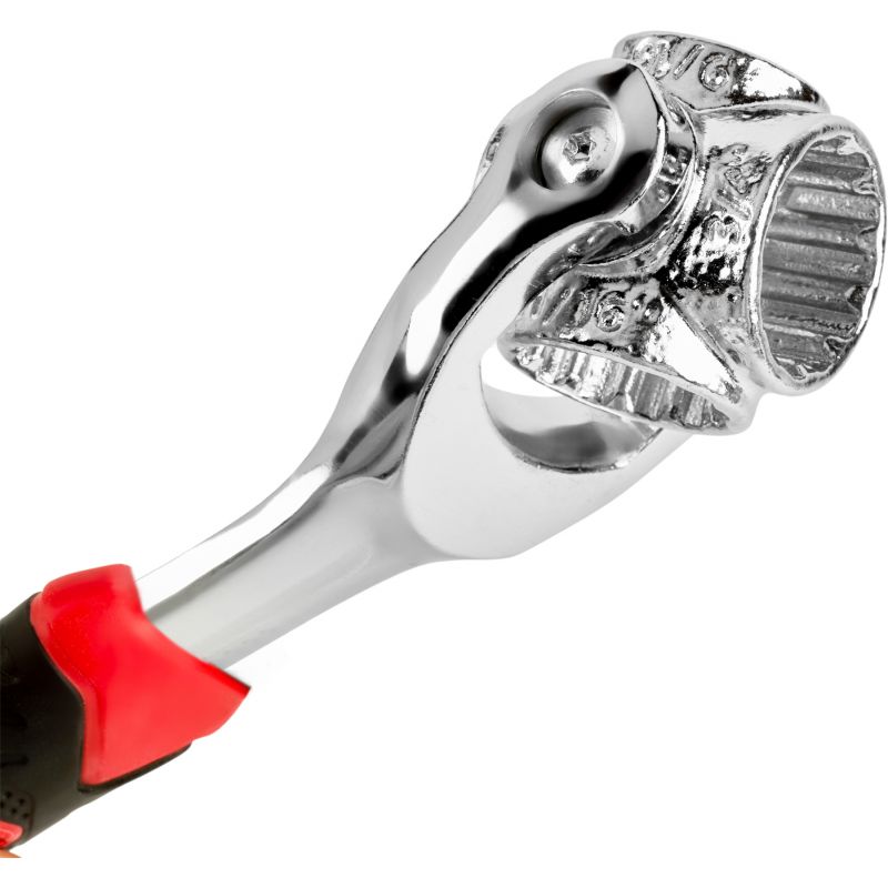 Klucz uniwersalny obrotowy różne nasadki KD10441