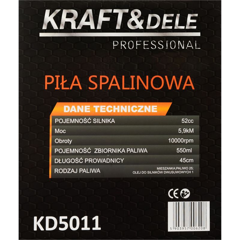 Piła spalinowa 5,2km 45cm KD5011