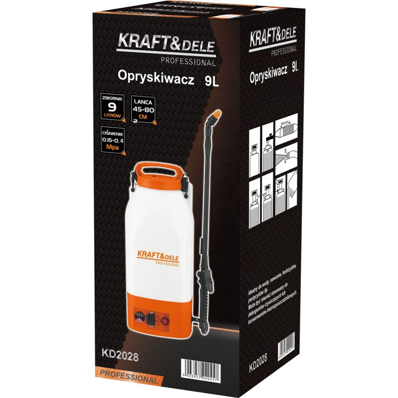 Opryskiwacz akumulatorowy 9L KD2028