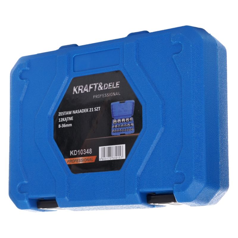 Zestaw nasadek 12-kątnych 21szt. KD10348