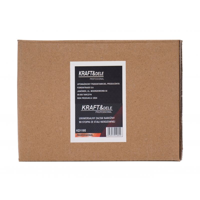 Zacisk narożny 90 stopni KD1195