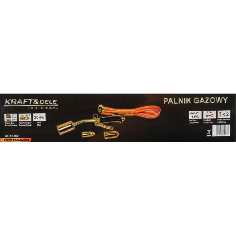 Palnik gazowy KD10302