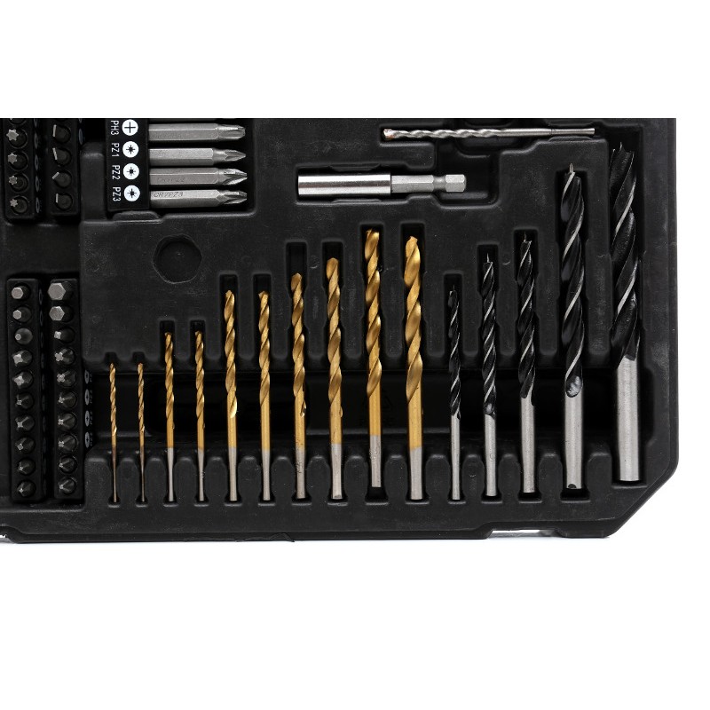 Wiertła i bity zestaw 81 szt. KD992