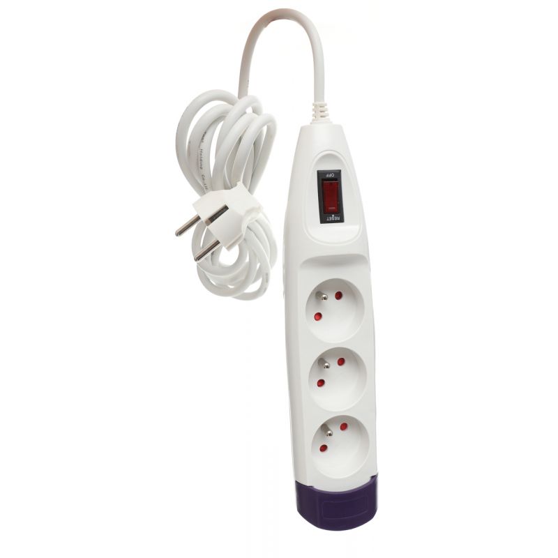 Przedłużacz 5m 3gniazda KD4012