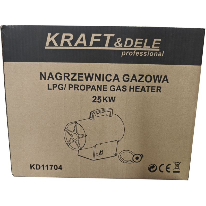 Nagrzewnica gazowa 25kW KD11704