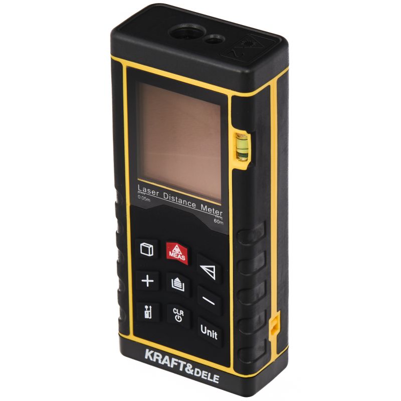 Laserowy miernik cyfrowy dalmierz 60m KD10406