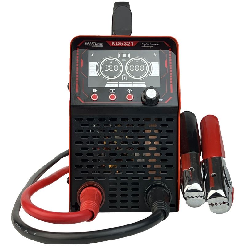 Prostownik z rozruchem 12/24V 50-800Ah 80A rozruch 600A KD5321