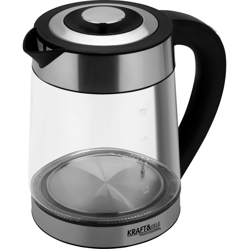 Elektrická kanvica, 2500 W, 2 l, s reguláciou teploty, model KD4119