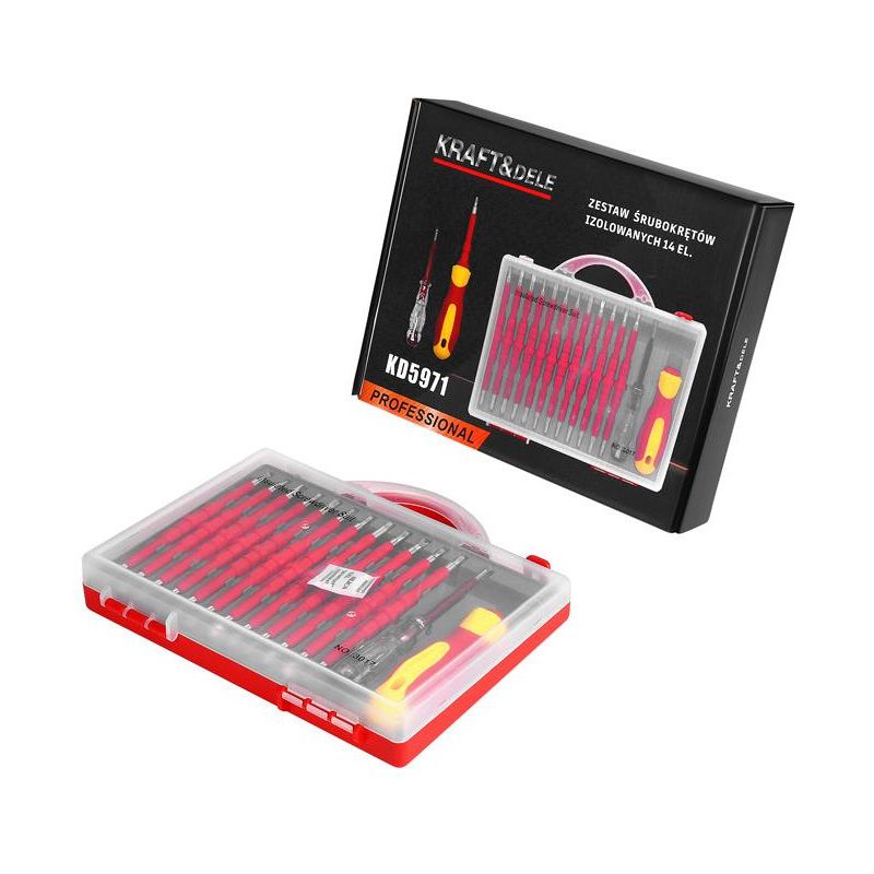 Śrubokręty izolowane 14EL. KD5971