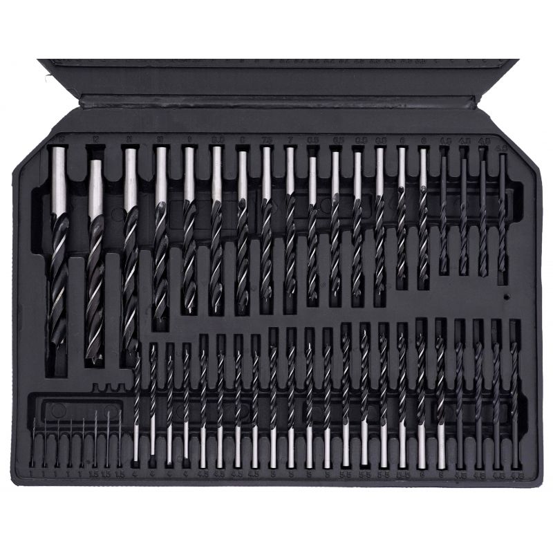 Wiertła, otwornice, dłuta, bity - zestaw 300-el. KD998