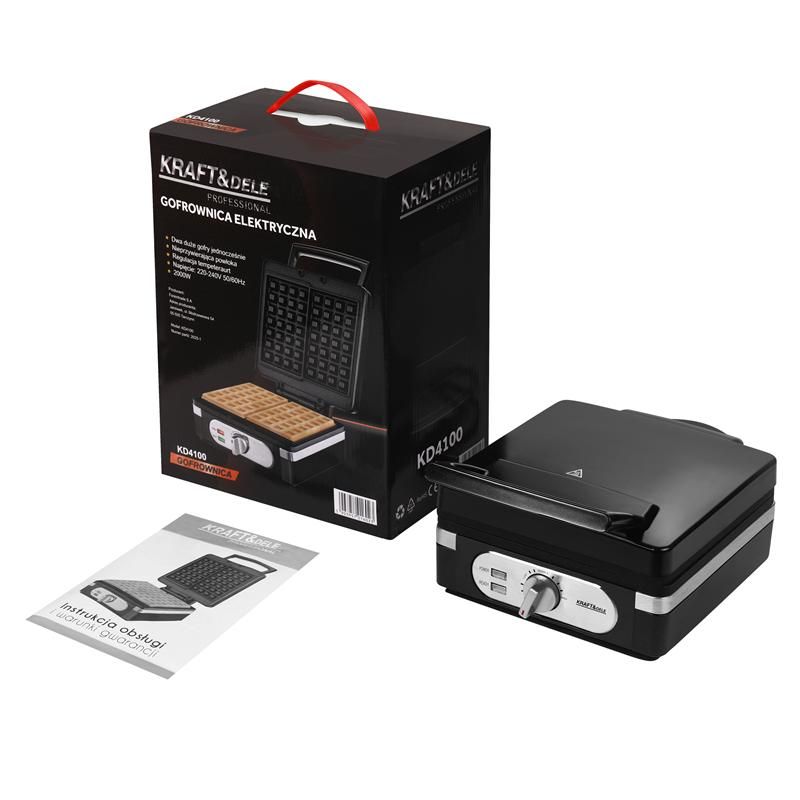 Žehlička na vafle, 2000 W, model KD4100