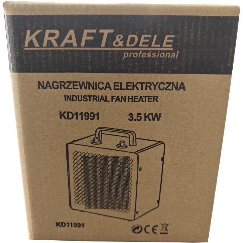 Elektrický ohrievač 3500 W, model KD11991