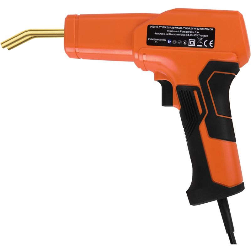 Spawarka do plastiku zgrzewarka lutownica 85W do tworzywa + akcesoria zszywki KD11295