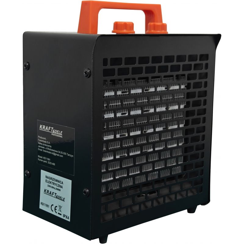 Elektrický ohrievač 3500 W, model KD11991