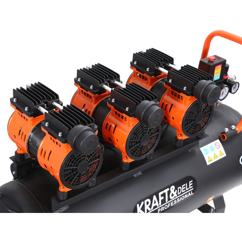 Kompresor bezolejowy 100L / 3 x 1500W KD1394