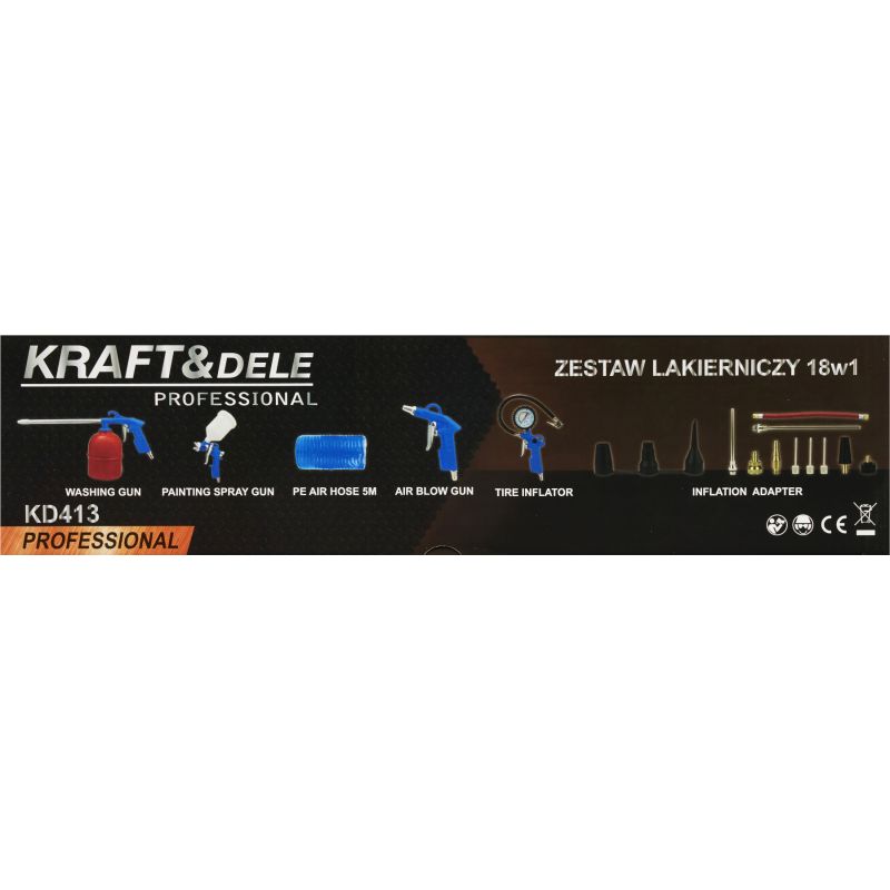 Pneumatická sada 18 v 1, model KD2100