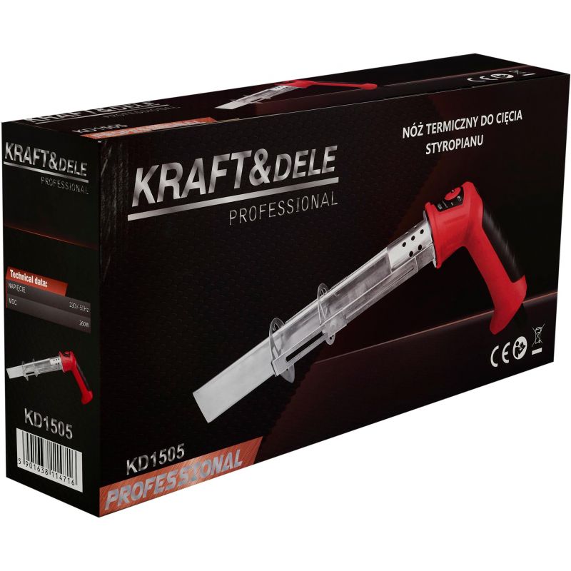 Nóż termiczny do cięcia styropianu KD1505