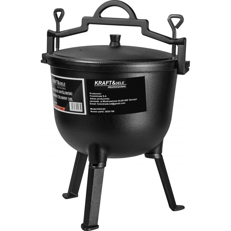 Lovecký kotol / liatinový kotol 10L KD4187