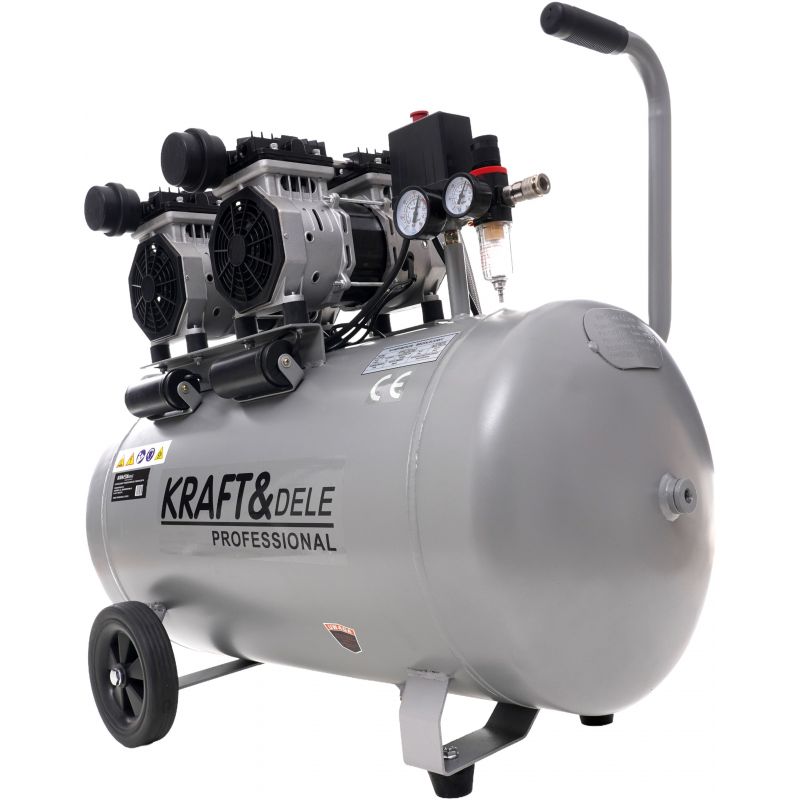 Kompresor bezolejowy 100L / 2 x 1500W KD1398