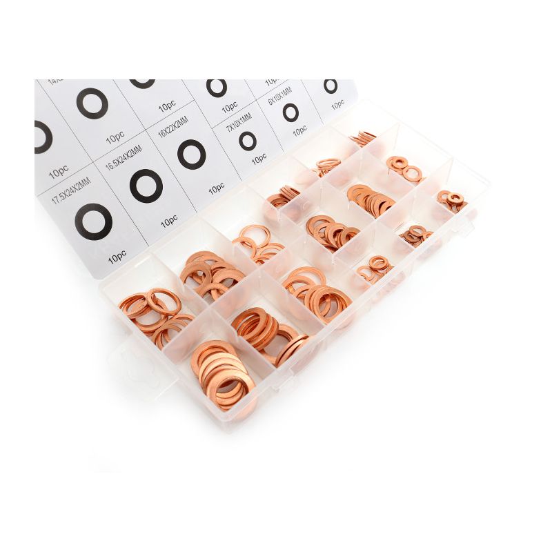 Podkładki miedziane 150 szt. KD10503