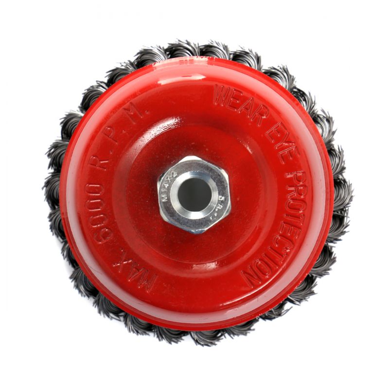 Szczotka czołowa pleciona M14 KD10972